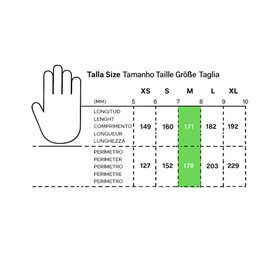 Guantes de Látex con Talco Blanco Talla M AQL 1.5 (100 Uds)