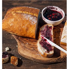 Cuchillo Compostable Reutilizable CPLA Blanco 16,8 cm (1500 Uds)