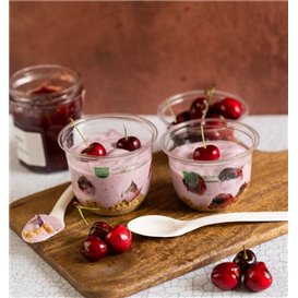 Tarrina Compostable PLA Transparente 360 ml Ø9,6 cm (50 Uds)