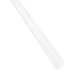Cucharilla de Plástico CPLA Degustación Transparente 10 cm (50 Uds)