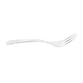 Mini Tenedor de Plástico PS Transparente Degustación 10 cm (100 Uds)