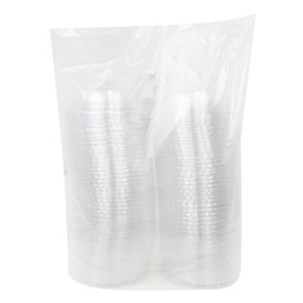 Tapa Cúpula con Cruz PET Cristal Ø9,4cm (100 Uds)