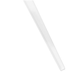 Cuchillo Compostable Reutilizable CPLA Blanco 16,8 cm (50 Uds)