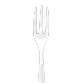 Minitenedor PS Reutilizable Transparente 10cm (100 Uds)