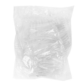 Minitenedor PS Reutilizable Transparente 10cm (100 Uds)