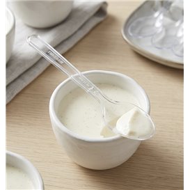 Cucharilla Reutilizable PS Transparente 14,5cm (50 Uds)