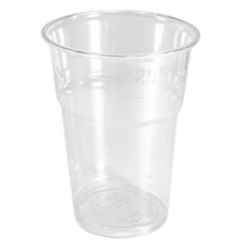 Vaso de Plástico rPET 300ml Ø7,8cm (50 Uds)