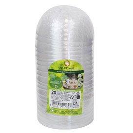 Bol Degustación Reutilizable PS Transparente 90ml (400 Uds)