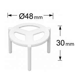 Mesita para Pizza 30mm (100 Uds)