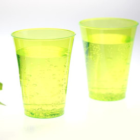 Vaso Inyectado Verde 230 ml (10 Uds)