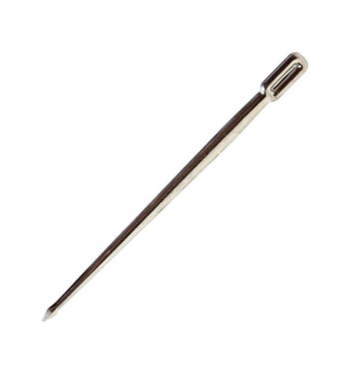 Agitador para Bebidas de Plástico Plateado 85mm Agitador para Bebidas de Plástico Plateado 85mm
