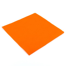 Servilleta Papel 40x40cm Naranja Punta- Punta (50 Uds)
