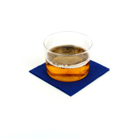 Servilleta de Papel Cocktail 20x20cm Azul (100 Uds)