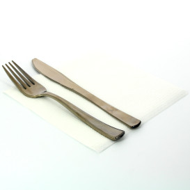 Servilleta de Papel 33x33 2 Capas Blanca (100 Uds)